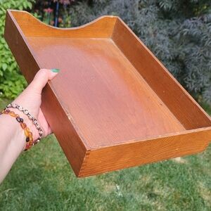 Wooden Inbox